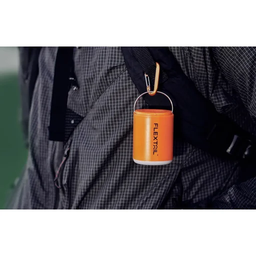 Flextail Tiny Pump 2X oranžová prenosná pumpa a kempingové svietidlo - 2