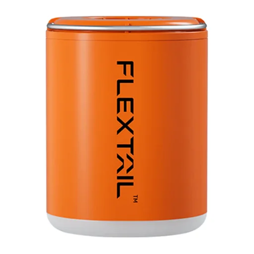 Flextail Tiny Pump 2X oranžová prenosná pumpa a kempingové svietidlo - 1