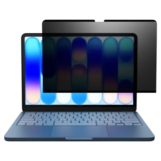 MacBook Neo 13 2026 Spigen SafeView magnetické privátne ochranné sklo - 2