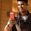 Moft Movas Snap Tripod MagSafe mágneses pénztárca és telefontartó ködös öböl színben thumbnail