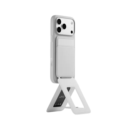 Moft Movas Snap Tripod MagSafe mágneses pénztárca és telefontartó ködös öböl színben - 1