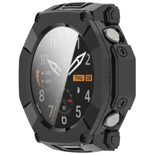 Techsuit - Defense360 Pro + ochranné sklo - Amazfit T-Rex Ultra 2 - čierne, puzdro - 2