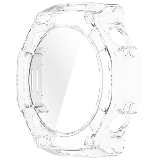 Techsuit - Defense360 Pro + tvrdené sklo - Amazfit T-Rex Ultra 2 - Priehľadný kryt - 4