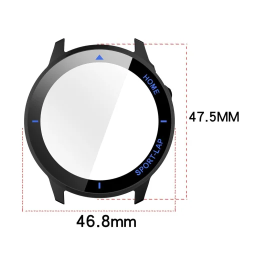 Techsuit - Defense360 Pro + Ochrana displeja - Huawei Watch GT Runner 2 - Číre puzdro s tvrdeným sklom - 7