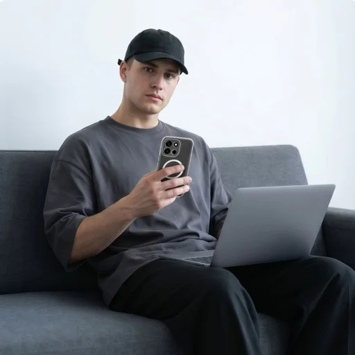 OnePlus Nord 6 Tech-Protect FlexAir Hybrid MagSafe átlátszó tok - 7