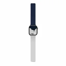 Apple Watch 42/44/45/46/49mm Moft Snap Duo szíj sötétkék / ködös kék