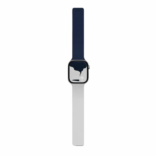 Moft Snap Duo szíj Apple Watch 1-5/6/7/8/9/10/11/SE/SE 2/SE 3 (38/40/41/42 mm) sötétkék/ködös kék - 1