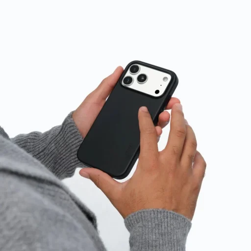 iPhone 17 Pro Max Moft Snap Movas MagSafe fekete tok - 3