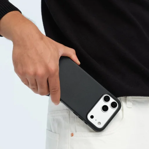 iPhone 17 Pro Max Moft Snap Movas MagSafe fekete tok - 5