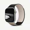 Moft Snap Duo szíj Apple Watch 1–5 / 6 / 7 / 8 / 9 / 10 / 11 / SE / SE 2 / SE 3 / Ultra / Ultra 2 / Ultra 3 (42/44/45/46/49 mm) készülékhez, fehér / fekete thumbnail