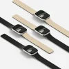 Moft Snap Duo szíj Apple Watch 1–5 / 6 / 7 / 8 / 9 / 10 / 11 / SE / SE 2 / SE 3 / Ultra / Ultra 2 / Ultra 3 (42/44/45/46/49 mm) készülékhez, fehér / fekete thumbnail