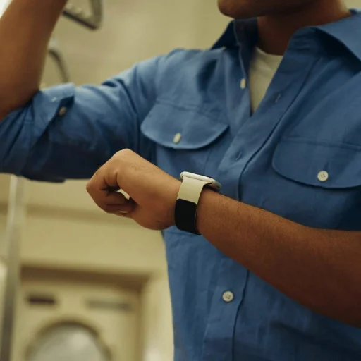 Moft Snap Duo szíj Apple Watch 1–5 / 6 / 7 / 8 / 9 / 10 / 11 / SE / SE 2 / SE 3 / Ultra / Ultra 2 / Ultra 3 (42/44/45/46/49 mm) készülékhez, fehér / fekete - 5