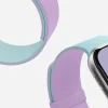 Moft Snap Duo szíj Apple Watch 1-5/6/7/8/9/10/11/SE/SE 2/SE 3 (38/40/41/42 mm) bazsarózsa / vízkék thumbnail