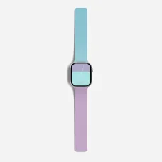Moft Snap Duo szíj Apple Watch 1-5/6/7/8/9/10/11/SE/SE 2/SE 3 (38/40/41/42 mm) bazsarózsa / vízkék