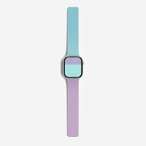 Moft Snap Duo szíj Apple Watch 1-5/6/7/8/9/10/11/SE/SE 2/SE 3 (38/40/41/42 mm) bazsarózsa / vízkék - 1