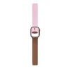 Apple Watch 1-5/6/7/8/9/10/11/SE/SE 2/SE 3 (38/40/41/42 mm) Moft Snap Duo szíj rózsaszín/barna thumbnail