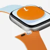 Apple Watch 1-5/6/7/8/9/10/11/SE/SE 2/SE 3 (38/40/41/42 mm) Moft Snap Duo szíj napkelte / lágy köd thumbnail