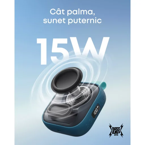 Bluetooth reproduktor Anker Soundcore Boom Go 3i, 15W, TWS, RGB, Vodotesný, Modrý D5103030 - 2