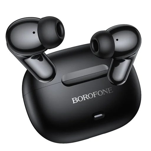 Borofone TWS Bluetooth slúchadlá BW96 Mellow čierne - 2