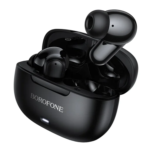 Borofone TWS Bluetooth slúchadlá BW96 Mellow čierne - 1