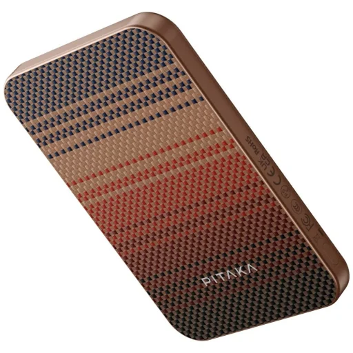 PITAKA Aramid Fiber Qi2 MagSafe Powerbank západ slnka - 1