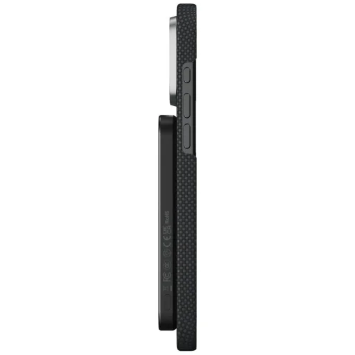 PITAKA Aramid Fiber Qi2 MagSafe powerbanka čierno-sivá - 9