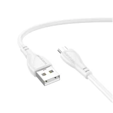 Borofone kábel BX121 Energy - USB - Micro USB - 2,4A 1 meter biely