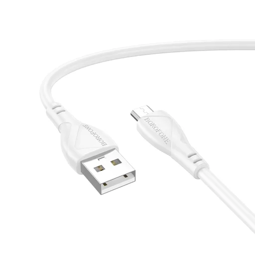 Borofone kábel BX121 Energy - USB - Micro USB - 2,4A 1 meter biely - 1