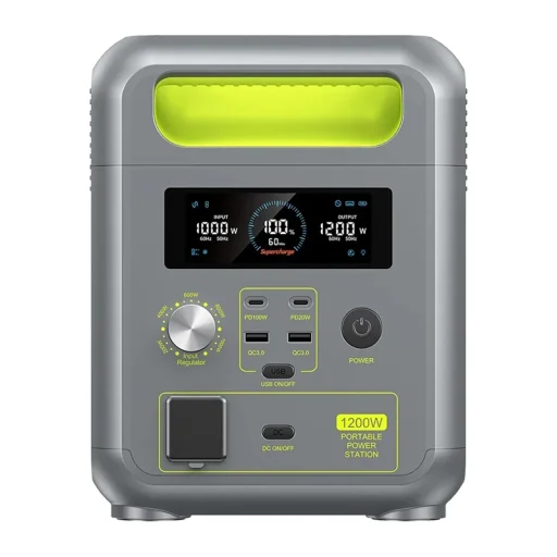 FOSSIBOT FBP1200 prenosná energetická stanica zelená - 2
