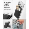 Spigen S314-4 Slim Fold Tripod Wallet MagSafe fekete thumbnail