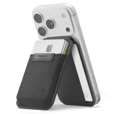 Spigen S314-4 Slim Fold Tripod Wallet MagSafe fekete
