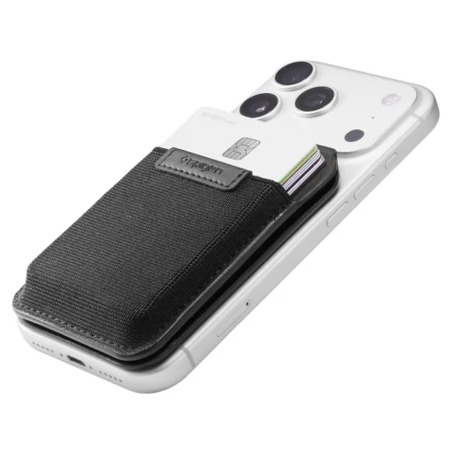 Spigen S314-4 Slim Fold Tripod Wallet MagSafe fekete - 3