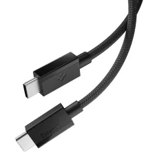 Spigen Essential EB6015CC Type-C USB kábel 60W 150 cm čierny