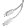 Spigen Essential EB6015CC Type-C USB-C / USB-C kábel 60 W 150 cm biely thumbnail
