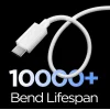 Spigen Essential EB6015AC Type-C USB kábel 60W 150 cm biely thumbnail