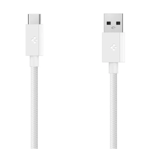 Spigen Essential EB6015AC Type-C USB kábel 60W 150 cm biely - 2