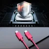 Spigen Essential EB6010CC Type-C USB kábel 60W 100 cm ružový thumbnail