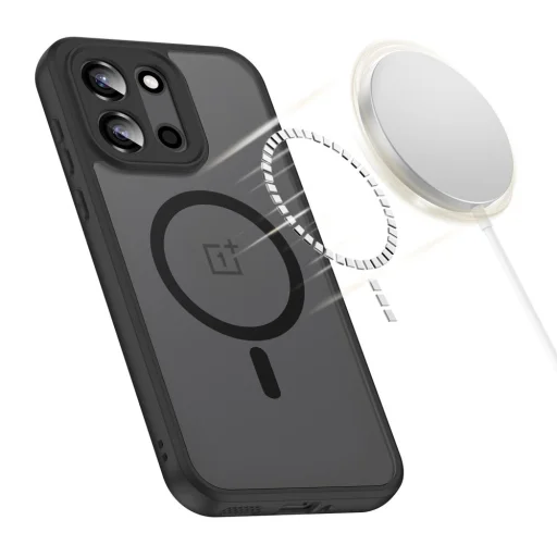 OnePlus Nord 6 Tech-Protect Magmat MagSafe matt fekete tok - 3
