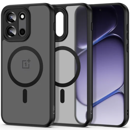 OnePlus Nord 6 Tech-Protect Magmat MagSafe matt fekete tok - 1