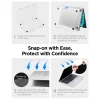 MacBook Air 13 (M2 / M3 / M4 / M5 / 2023–2026) Spigen AirSkin matt fekete tok thumbnail
