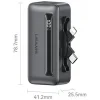 USAMS XB-Series CD233 5000mAh PD 20W powerbanka s USB-C / Lightning káblom strieborná thumbnail