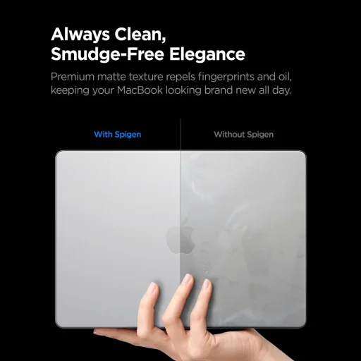 Apple MacBook Pro 16 (2021-2026) Spigen AirSkin átlátszó matt tok - 7