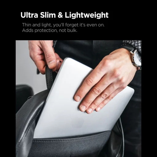 MacBook Pro 14 2021-2026 Spigen AirSkin matný priehľadný kryt - 7