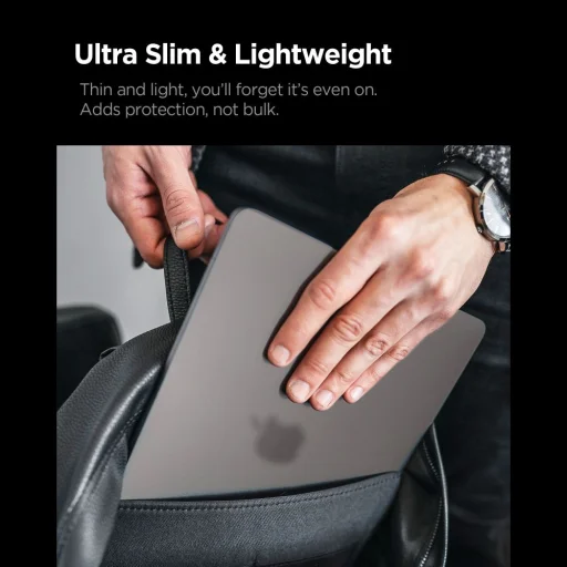 MacBook Pro 14 2021-2026 Spigen AirSkin puzdro Frost Black - 7