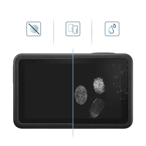 DJI Osmo Action 6 Tech-Protect Glass Fit+ 2 db-os edzett üvegfólia szett átlátszó - 2