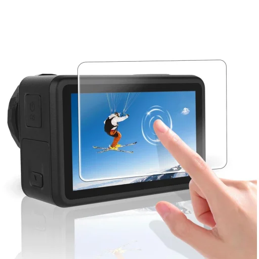 DJI Osmo Action 6 Tech-Protect Glass Fit+ 2 db-os edzett üvegfólia szett átlátszó - 3