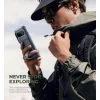 Dexnor Google Pixel 10a ütésálló tok beépített kameravédő csúszkával, kijelzővédővel és kitámasztóval – sötétkék thumbnail