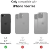 Suritch iPhone 16e / 17e MagSafe kompatibilis ütésálló tok kitámasztóval és kameravédővel – fekete thumbnail