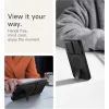 Suritch Samsung Galaxy A57 5G MagSafe kompatibilis tok kameravédővel és állítható fém kitámasztóval – fekete thumbnail