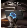Suritch Samsung Galaxy A57 5G MagSafe kompatibilis tok kameravédővel és állítható fém kitámasztóval – fekete thumbnail